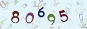 This is a captcha-picture. It is used to prevent mass-access by robots. (see: www.captcha.net)