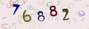 This is a captcha-picture. It is used to prevent mass-access by robots. (see: www.captcha.net)