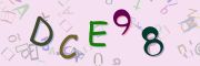 This is a captcha-picture. It is used to prevent mass-access by robots. (see: www.captcha.net)