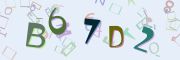 This is a captcha-picture. It is used to prevent mass-access by robots. (see: www.captcha.net)