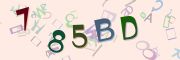 This is a captcha-picture. It is used to prevent mass-access by robots. (see: www.captcha.net)
